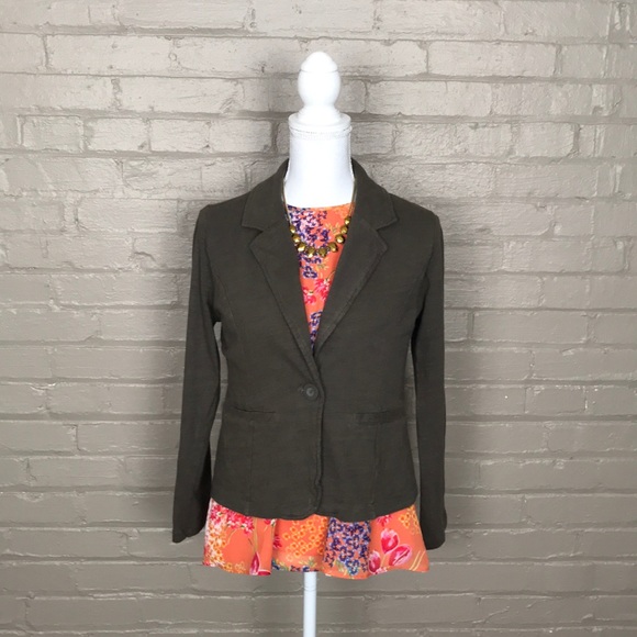 Caslon Sweaters - Cotton Taupe Caslon Sweater/Blazer Sz MP